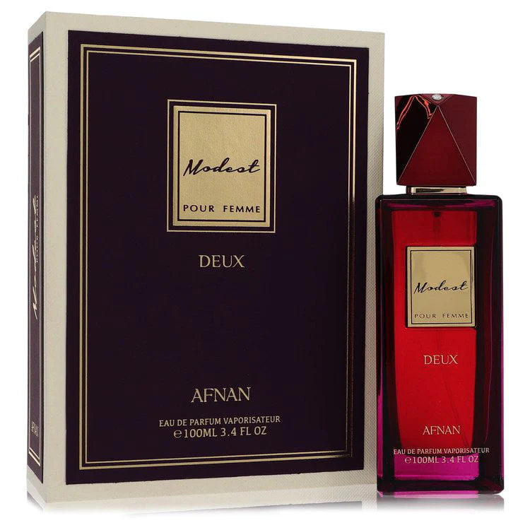 AFNAN MODEST DEUX WOMEN 3.4 OZ.EDP SP