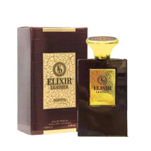 RIIFFS ELIXIR LEATHER WOMEN 3.4 OZ. EDP SP